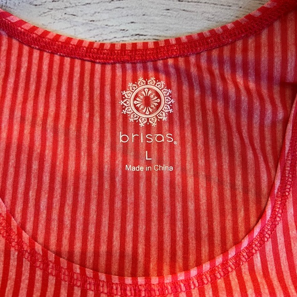 Brisas Striped Muscle Shirt - Picture 2 of 4